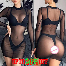 Sexy Womens Solid Color Long