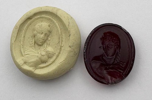 Georgian classical bust of - a/f,