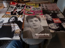 6 Old THE  BEATLES  MAGAZINES Q UNCUT YEAH  WORLD TOUR RECORD COLLECTOR YOU