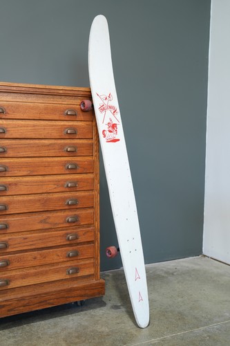Vintage longboard wooden - longboard,