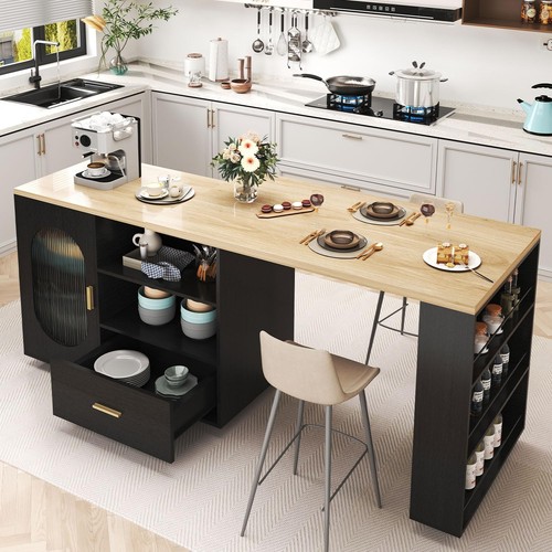 Rolling kitchen island - 72”,