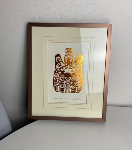 Haida beaver ttsaang - ttsaang, bill