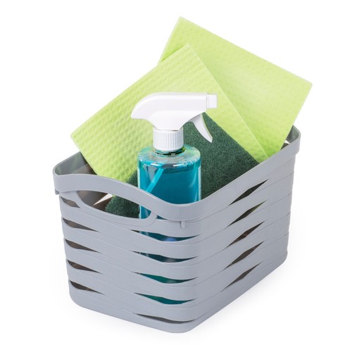 Livivo grey woven storage - livivo,