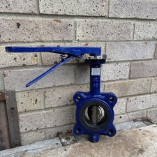 Cast Iron Water Butterfly Valve Boss Rare Fully Working Lug Type FIG-36530413
