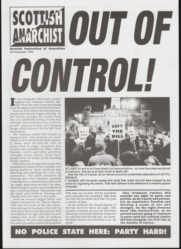 Scottish anarchist 4th nov - scottish,