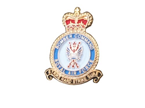 Raf bomber command lapel royal - raf,