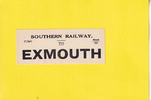 Exmouth southern railway - exmouth,