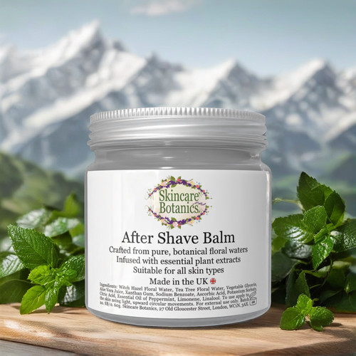 After shave balm with natural - balm,