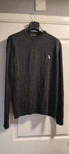 Aquascutum charcoal Wool Knit