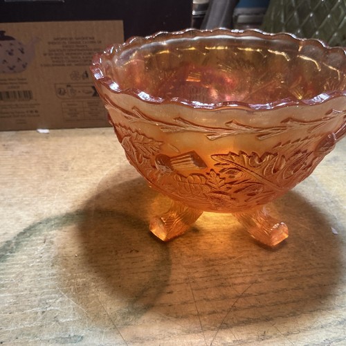 Carnaval glass bowl orange - carnaval,
