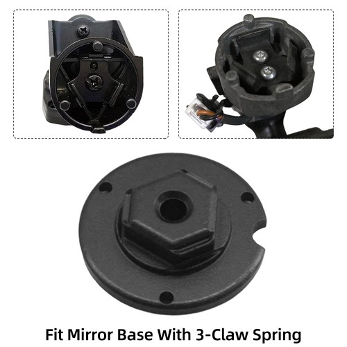 Rear view mirror fixing - rear,