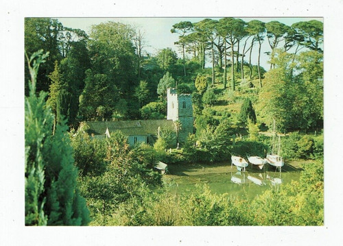 Cornwall post card roseland - post,