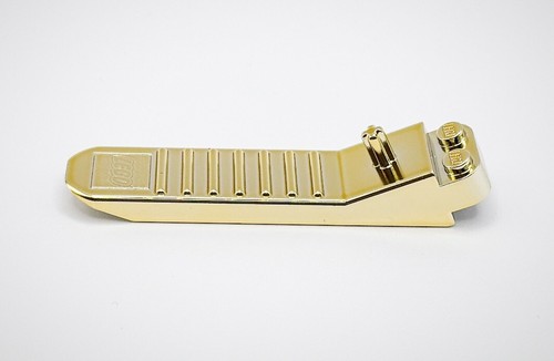 Lego chrome gold plated brick - chrome,