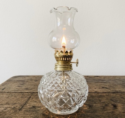 Beautiful oil lamp - oil, glass