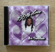 ERIC DONALDSON - 100 Percent Of Love - CD - **BRAND NEW*** Reggae - RARE