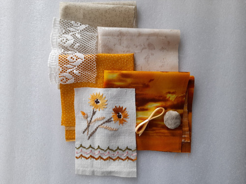 Vintage embroidered linen - vintage,