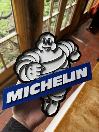 Michelin man style printed - michelin,