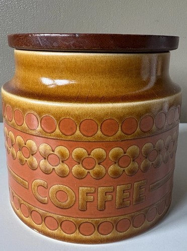 Hornsea saffron coffee jar - jar, –
