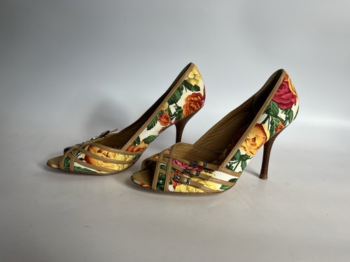 Karen millen floral heels - floral,
