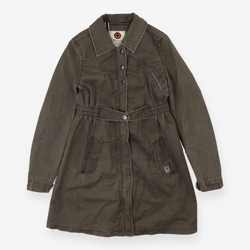 Kuyichi denim belted coat - denim,