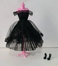 Modern Sindy Doll Black Tulle