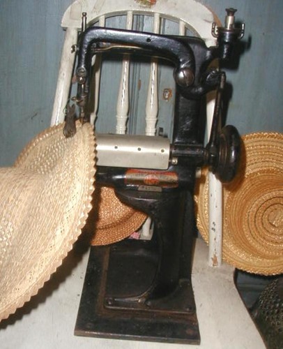 Antique millinery straw - millinery,