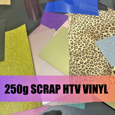Scrap HTV Iron  Vinyl Offcuts for Cricut Silhouette Plotter Cutter Crafters