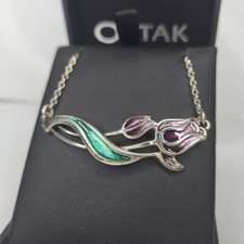 Ortak Enamel Necklace 925
