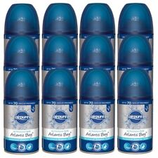 12 x AirPure Atlantis Bay Refill Can/Tin Automatic Fragrance Air Freshener 250ml