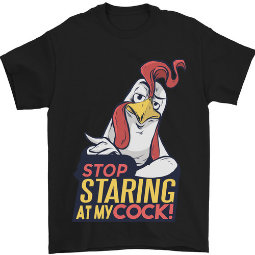 Stop staring cock funny - stop,
