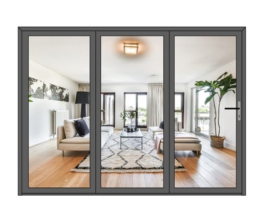 Aluminium bifold doors panel - 3,
