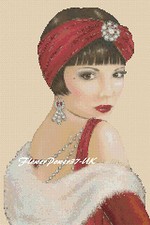 Art deco Cross stitch chart