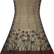 Vintage Brown Saree 100% Pure