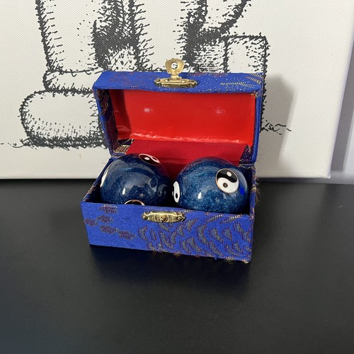 Chinese blue baoding balls - baoding,