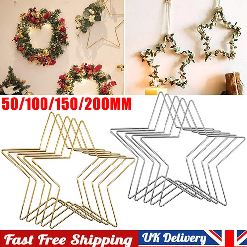 Star metal craft hoops - star, dream