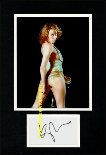 Kylie minogue autograph - autograph, signed