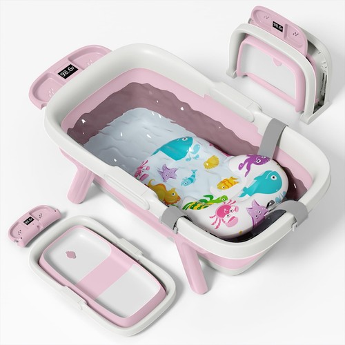 Collapsible baby bathtub - collapsible,