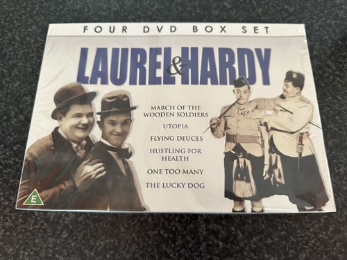 Laurel hardy four dvd box - hardy,