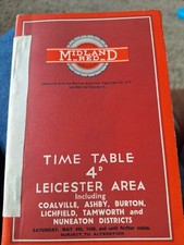 Midland Red Timtable 1948