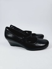 Ecco Mary Jane Black Leather