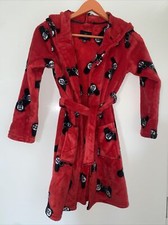BOYS Red PLAYSTATION” SUPERSOFT DRESSING GOWN BNWT M&S AGE 7-8