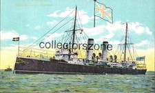 Royal Navy Cruiser HMS Apollo 1891-1920 Printed postcard D&D series