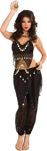 Belly dancer black harem - harem, girl