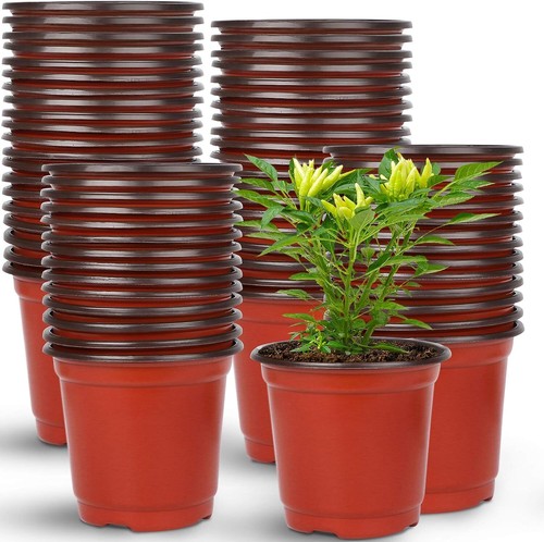 200pcs plastic plant pots - plastic,