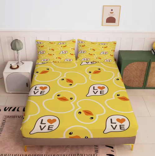 Cartoon rubber duck - rubber,