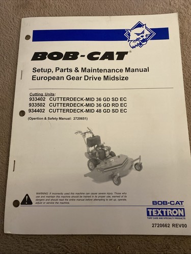 Bob cat cutterdeck - bob-cat,