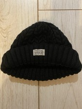Black Firetrap Beanie Woolly