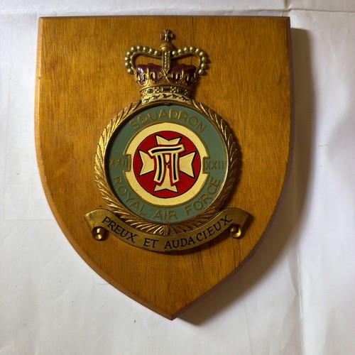 Raf squadron mess plaque - raf,