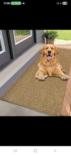 Extra-Long Runner Mat - Large Brown Beige  - Heavy-Duty Mat