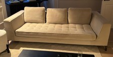 B&B Italia "Lucrezia Soft" 3-Seat Sofa - In Cream RRP £10,000 (Fair condition)